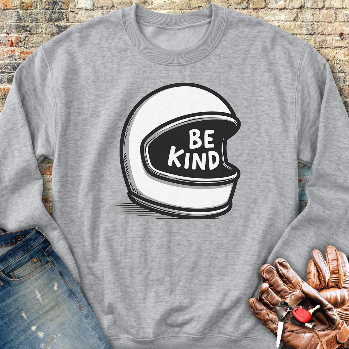Be Kind Sweatshirt - Sport Grey