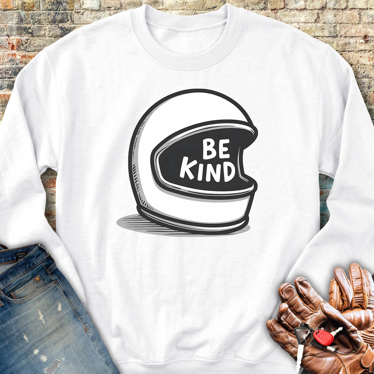Be Kind Sweatshirt - White