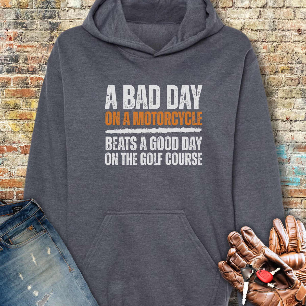 Beats Golf Hoodie - Dark Heather