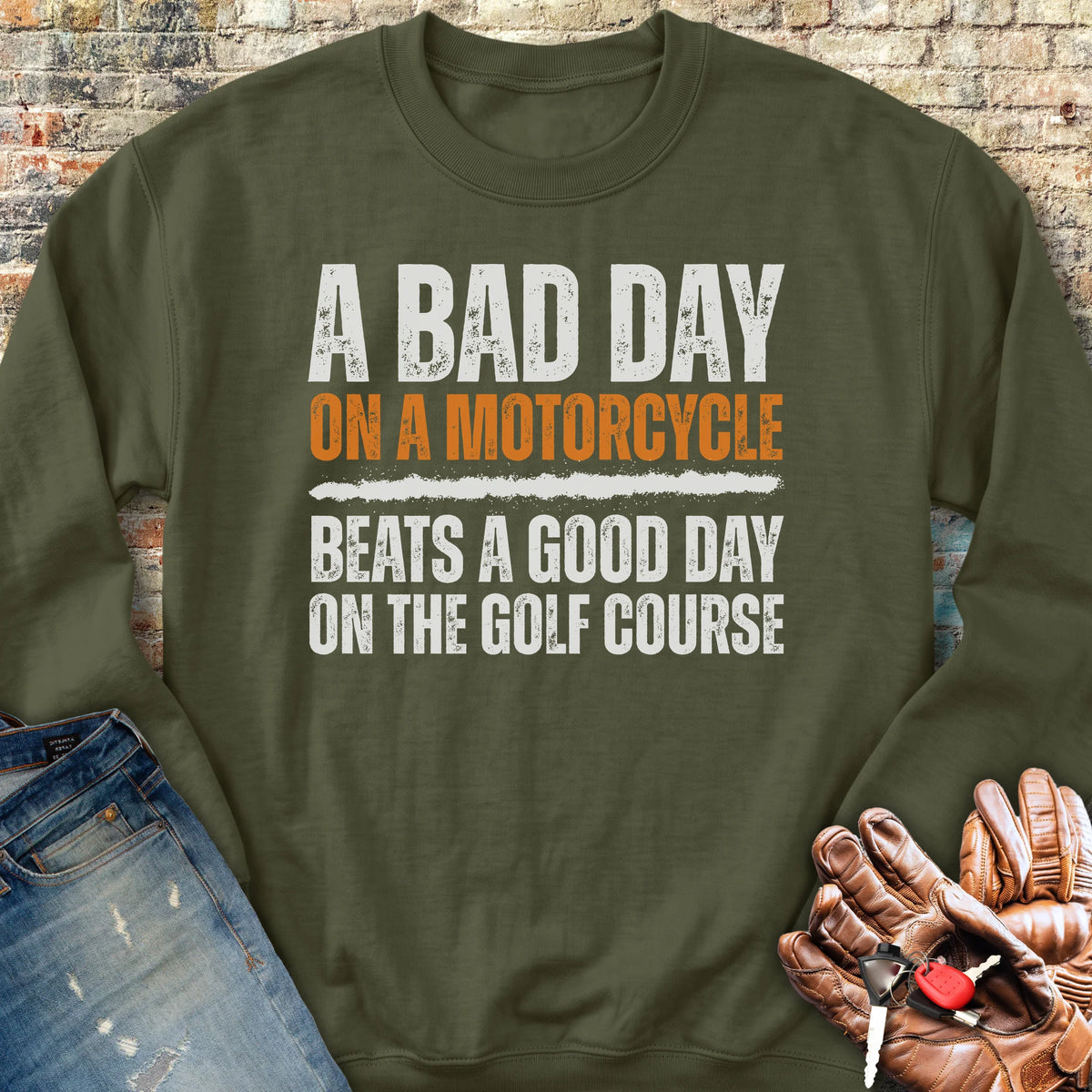 Beats Golf Sweatshirt - Military Green