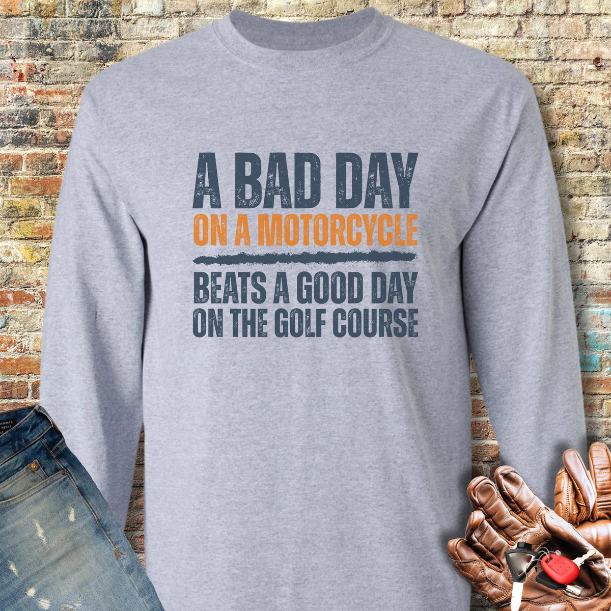Beats Golf Long Sleeve T-Shirt - Sport Grey