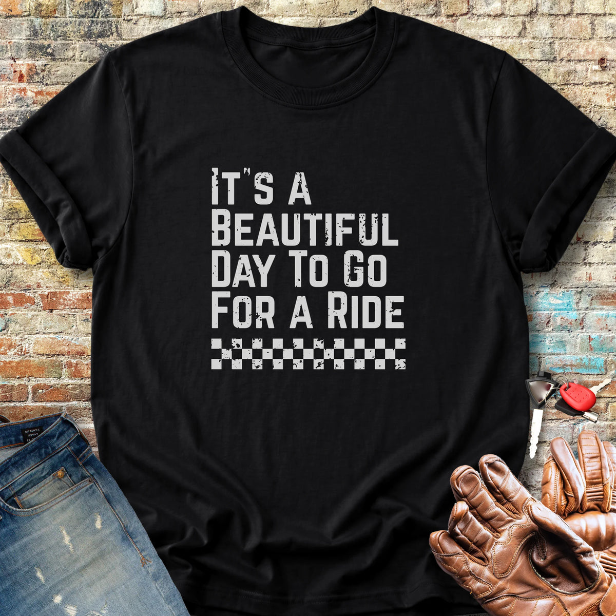Beautiful Day Classic T-Shirt - Black