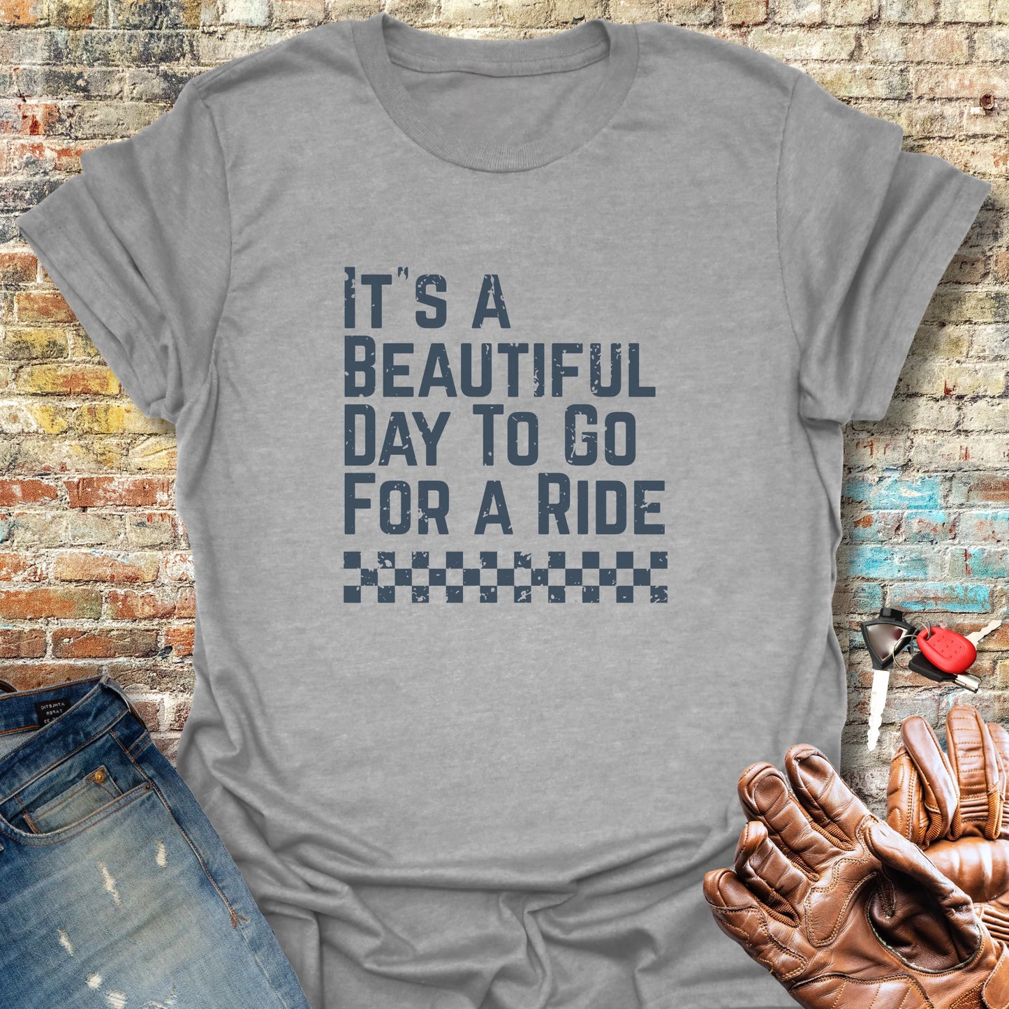Beautiful Day T-Shirt - Sport Grey