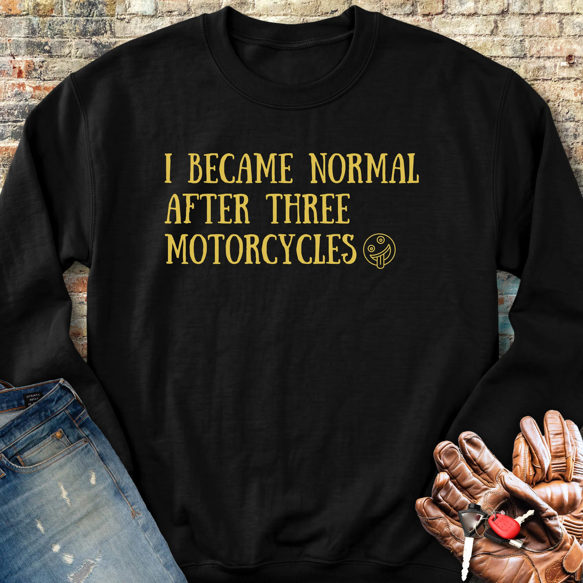 Becoming Normal Sweatshirt - Black