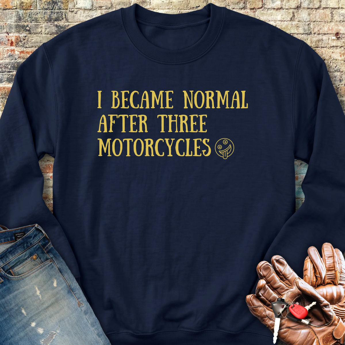 Becoming Normal Sweatshirt - Navy