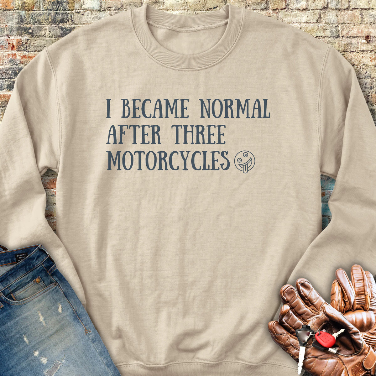 Becoming Normal Sweatshirt - Sand