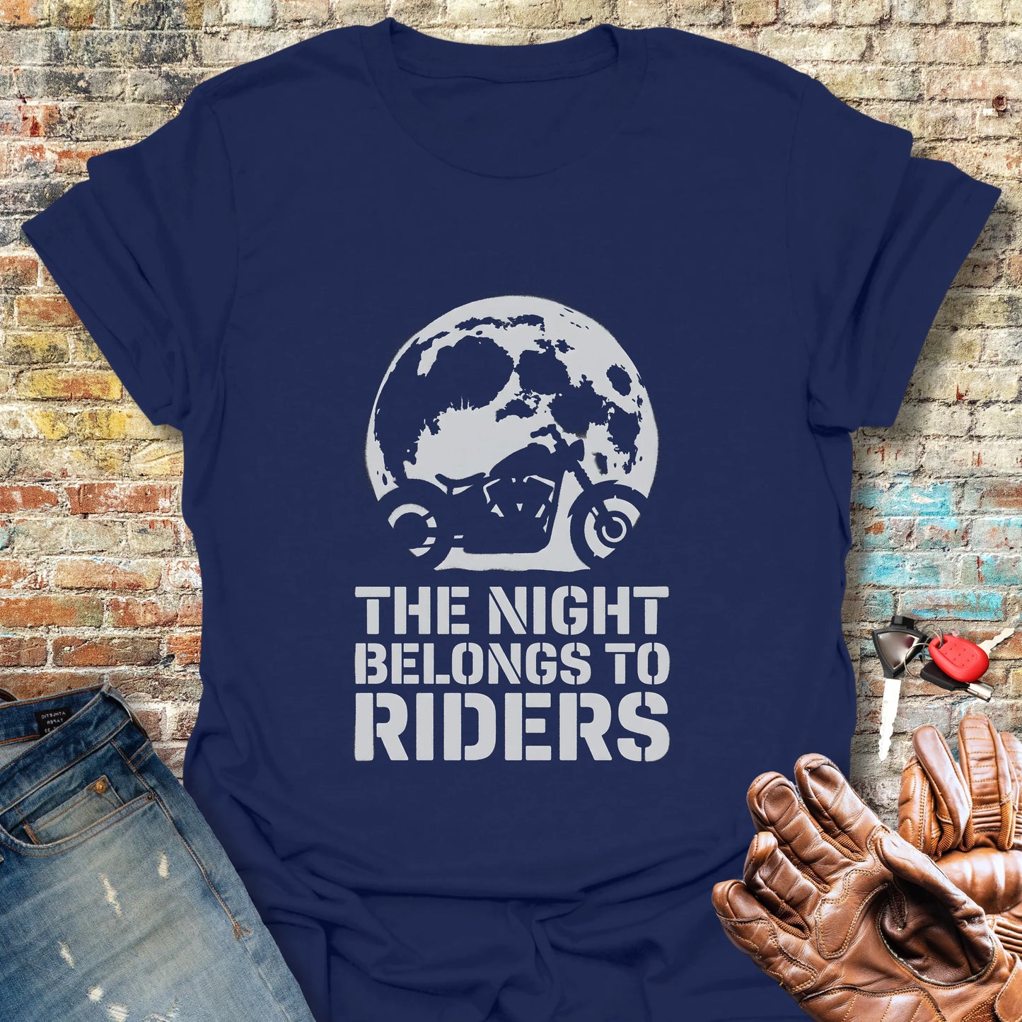 Belongs To Riders T-Shirt - Navy