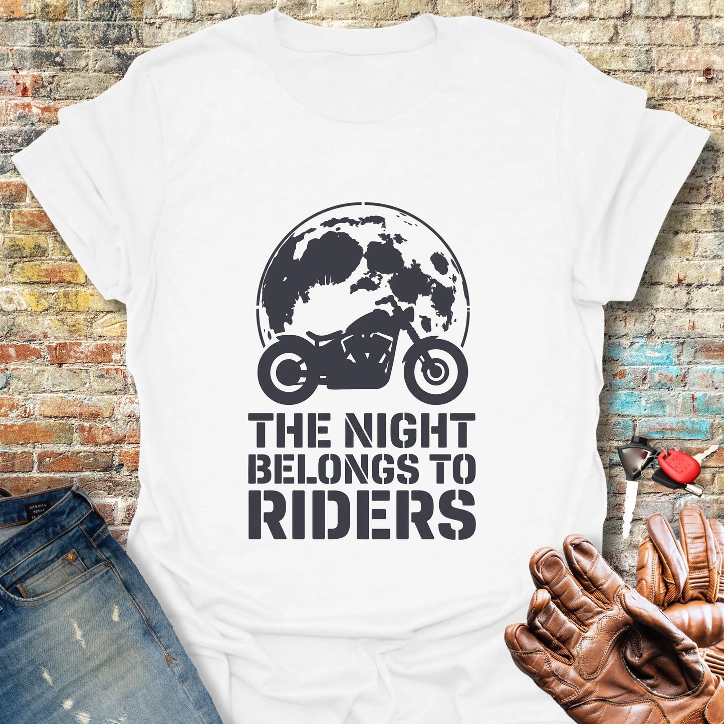 Belongs To Riders T-Shirt - White