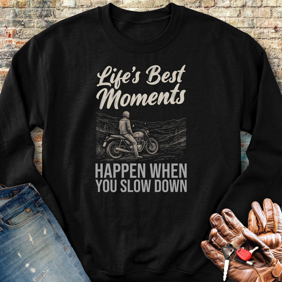 Best Moments Sweatshirt - Black