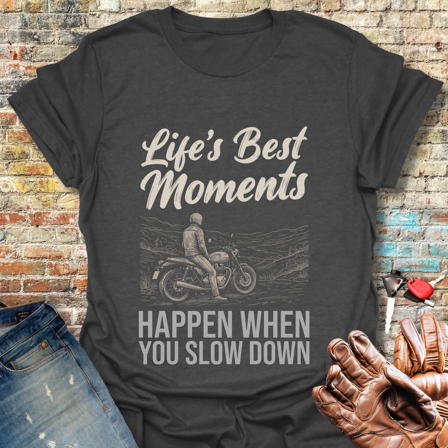 Best Moments T-Shirt - Dark Heather