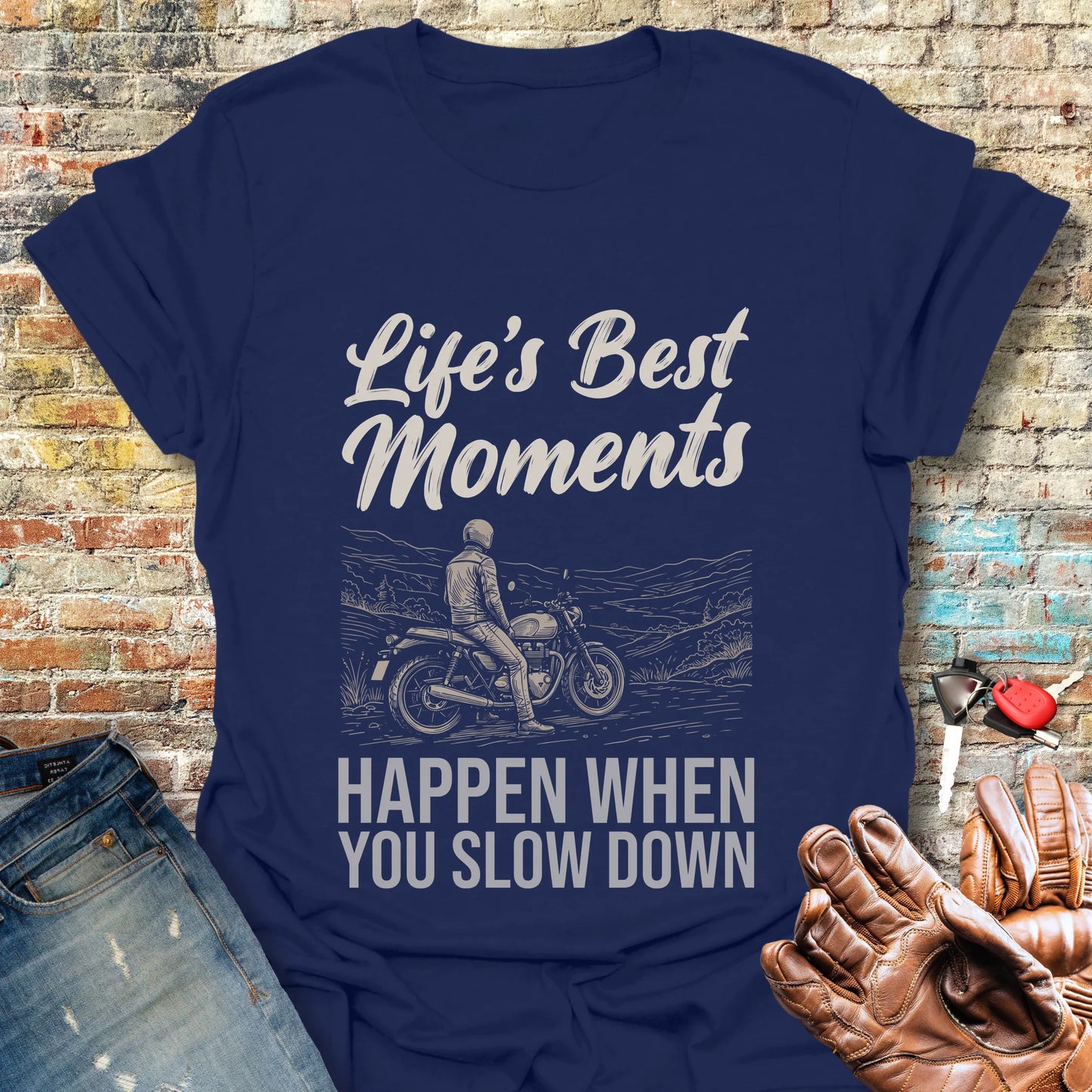 Best Moments T-Shirt - Navy