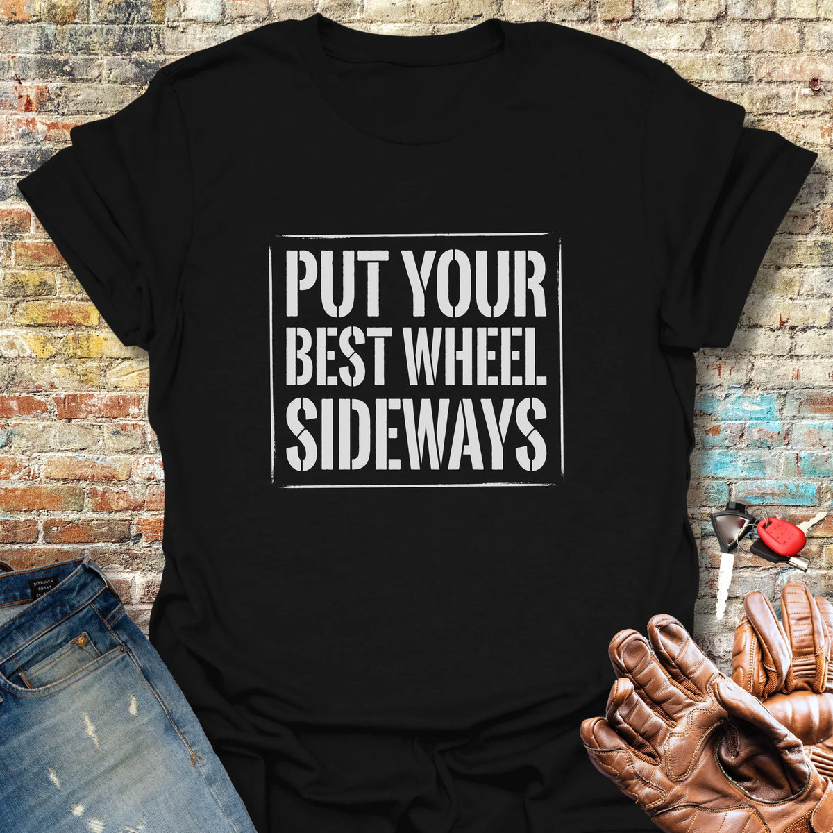 Best Wheel Softstyle T-Shirt - Black