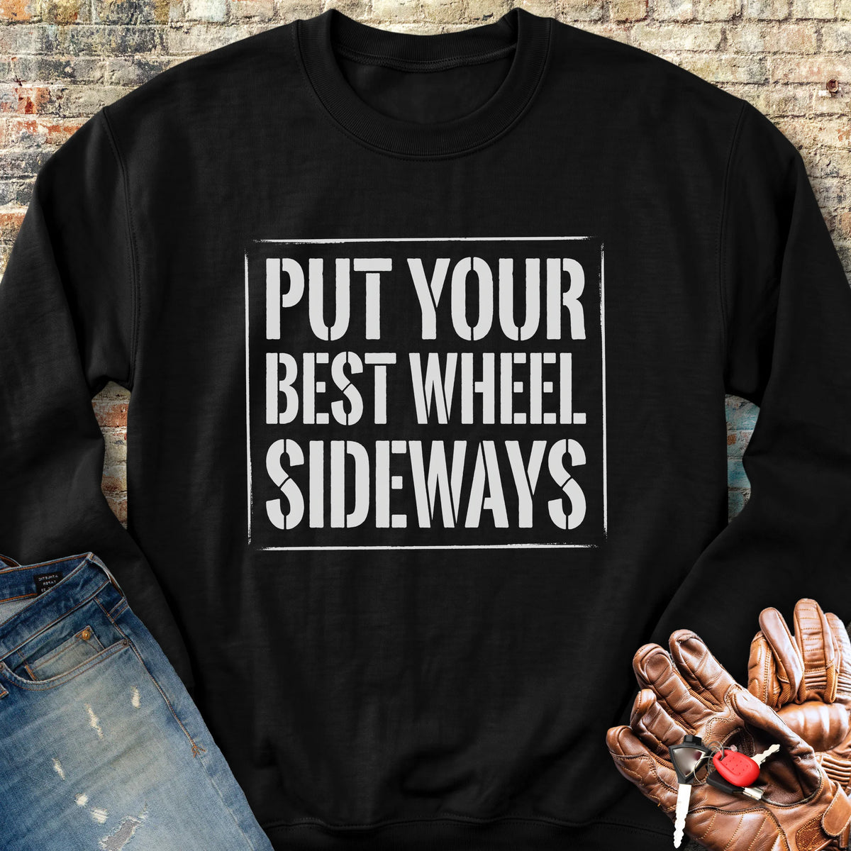 Best Wheel Sweatshirt - Black