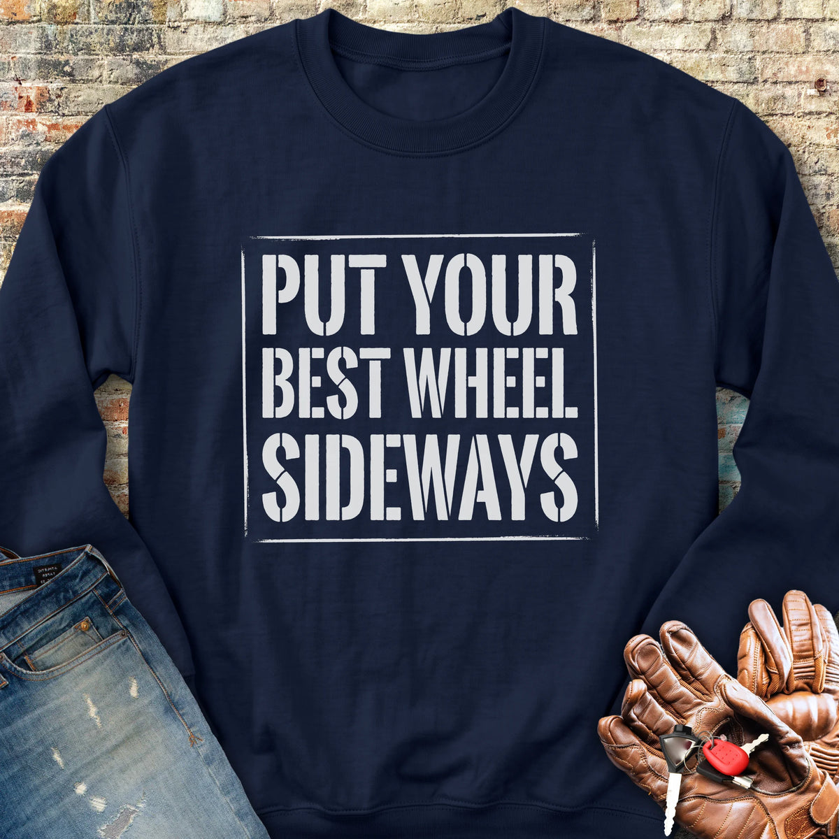 Best Wheel Sweatshirt - Navy