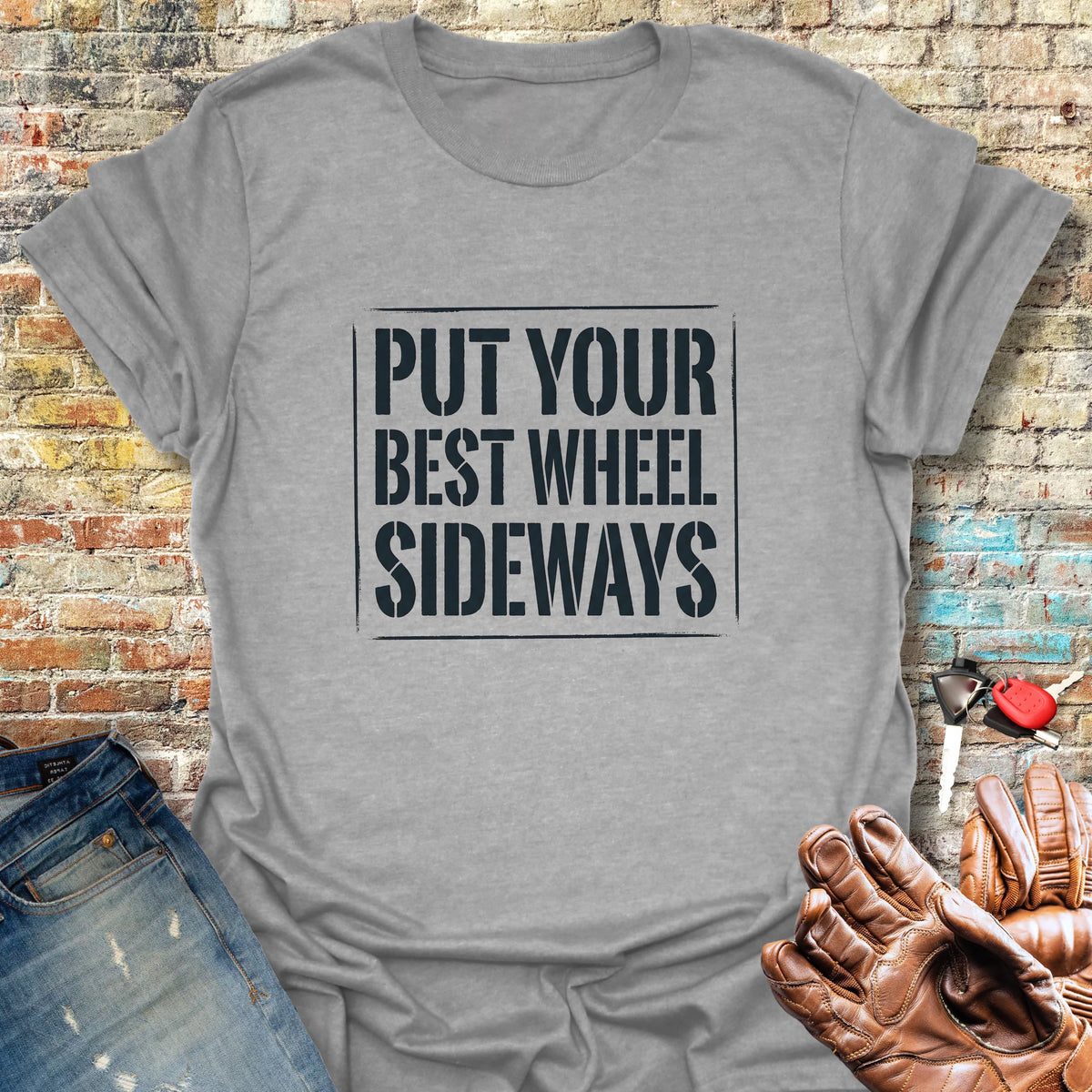 Best Wheel Softstyle T-Shirt - Sport Grey