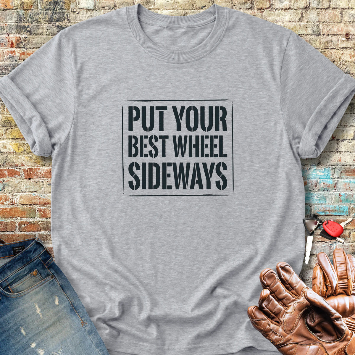 Best Wheel Classic T-Shirt - Sport Grey