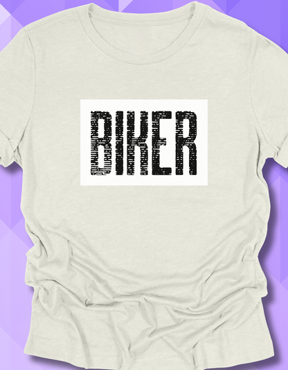 BIKER in White (Women's Fit)