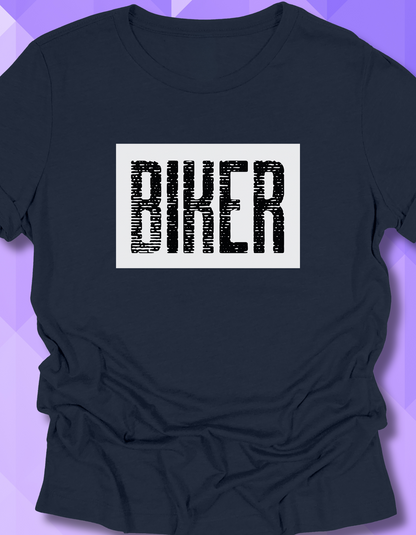 BIKER in White (Women's Fit)