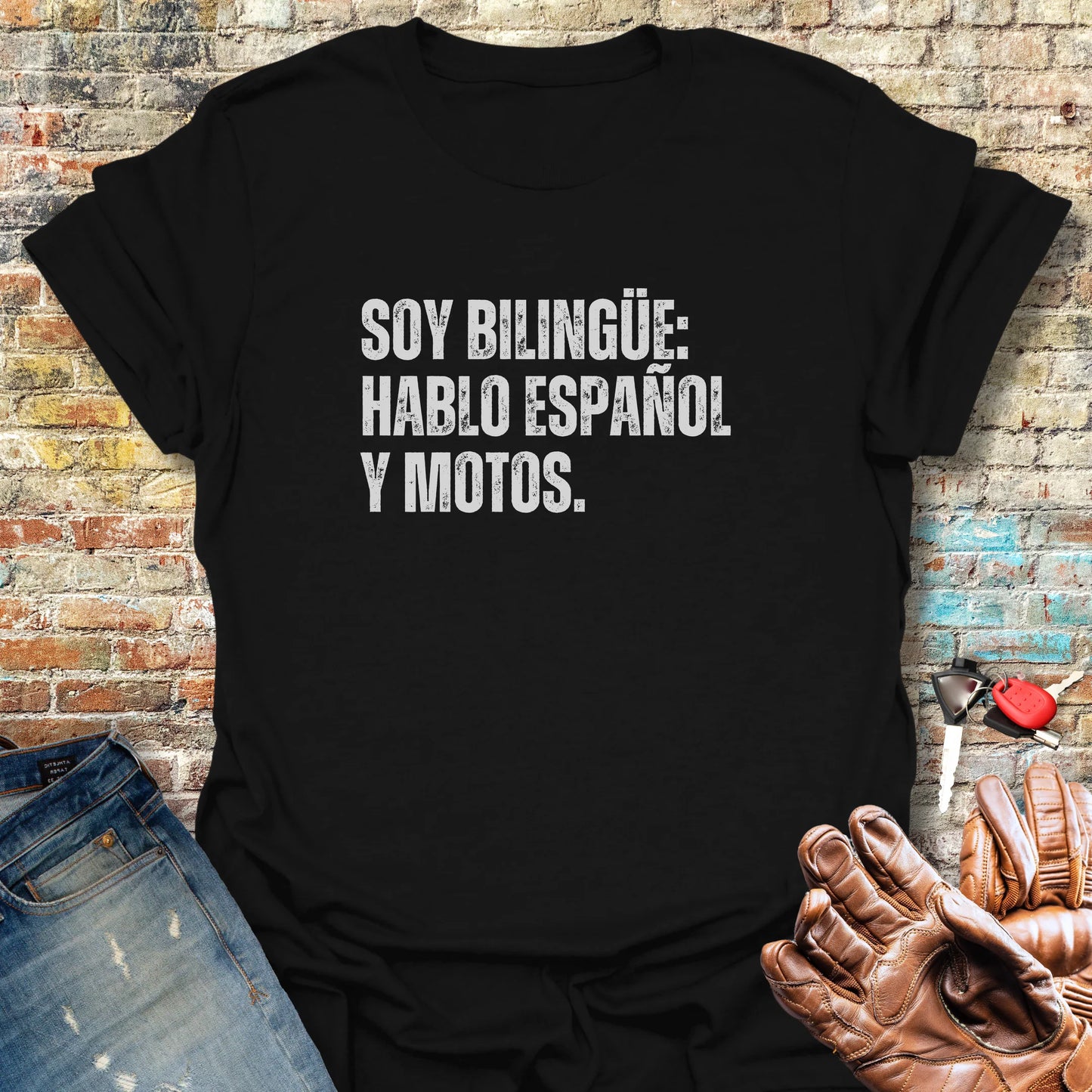 Bilingue Espanol T-Shirt - Black