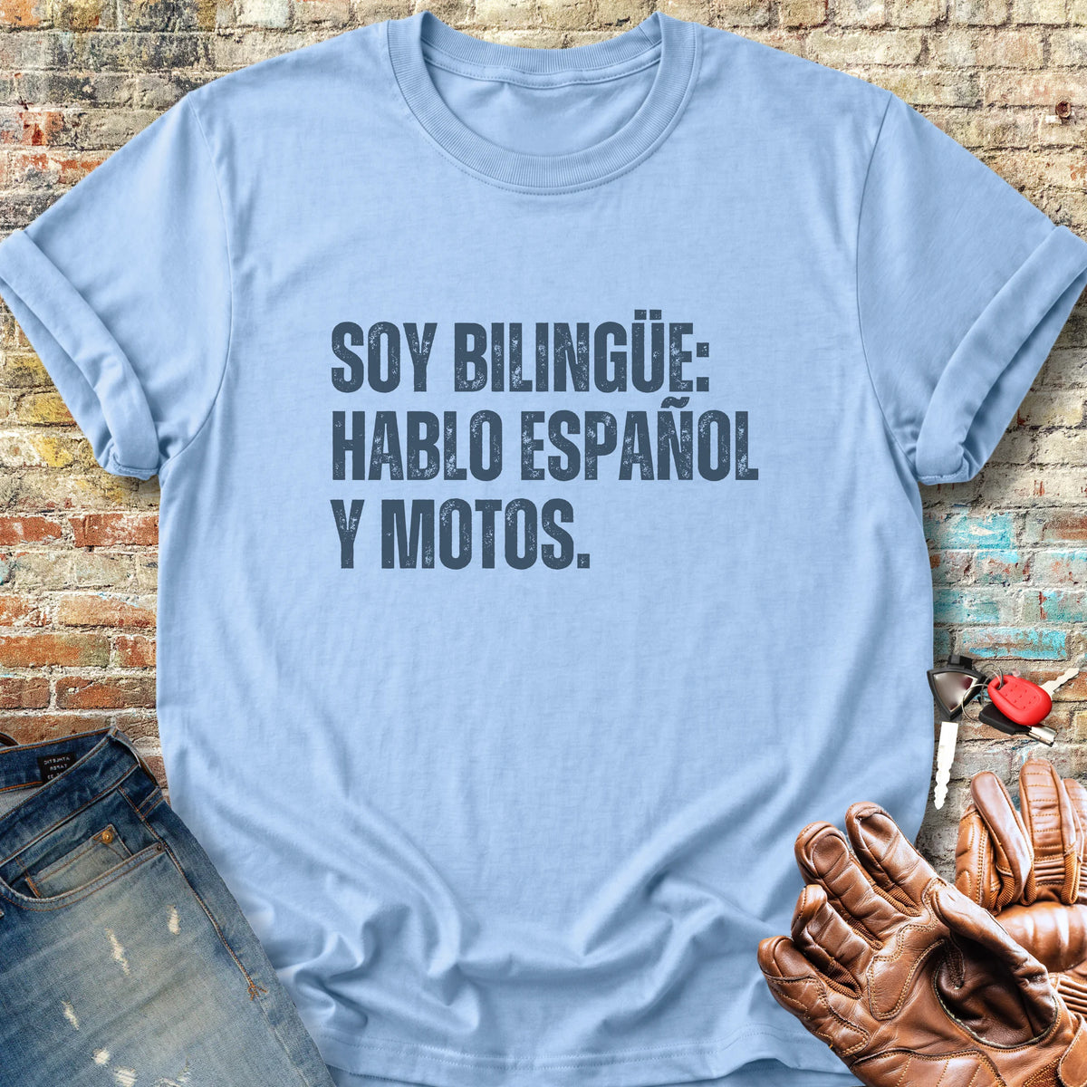 Bilingue Espanol Classic T-Shirt - Light Blue