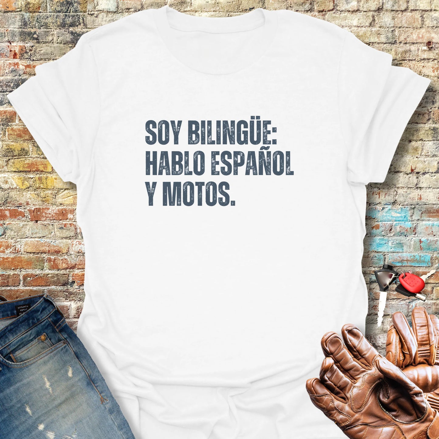Bilingue Espanol T-Shirt - White