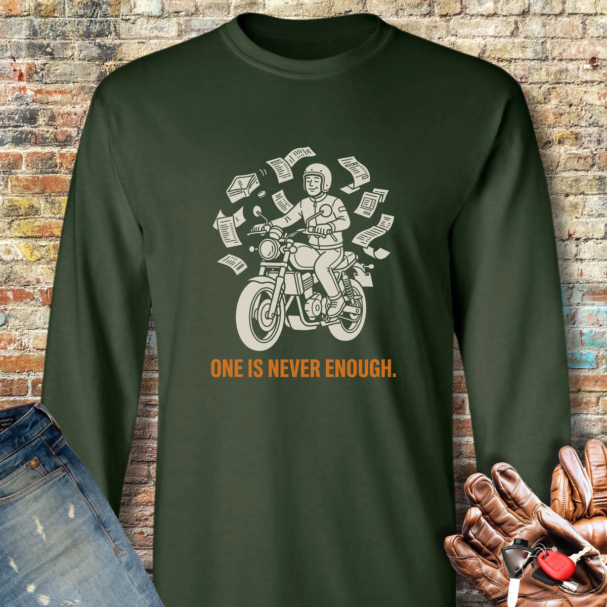 Bills Long Sleeve T-Shirt - Forest Green