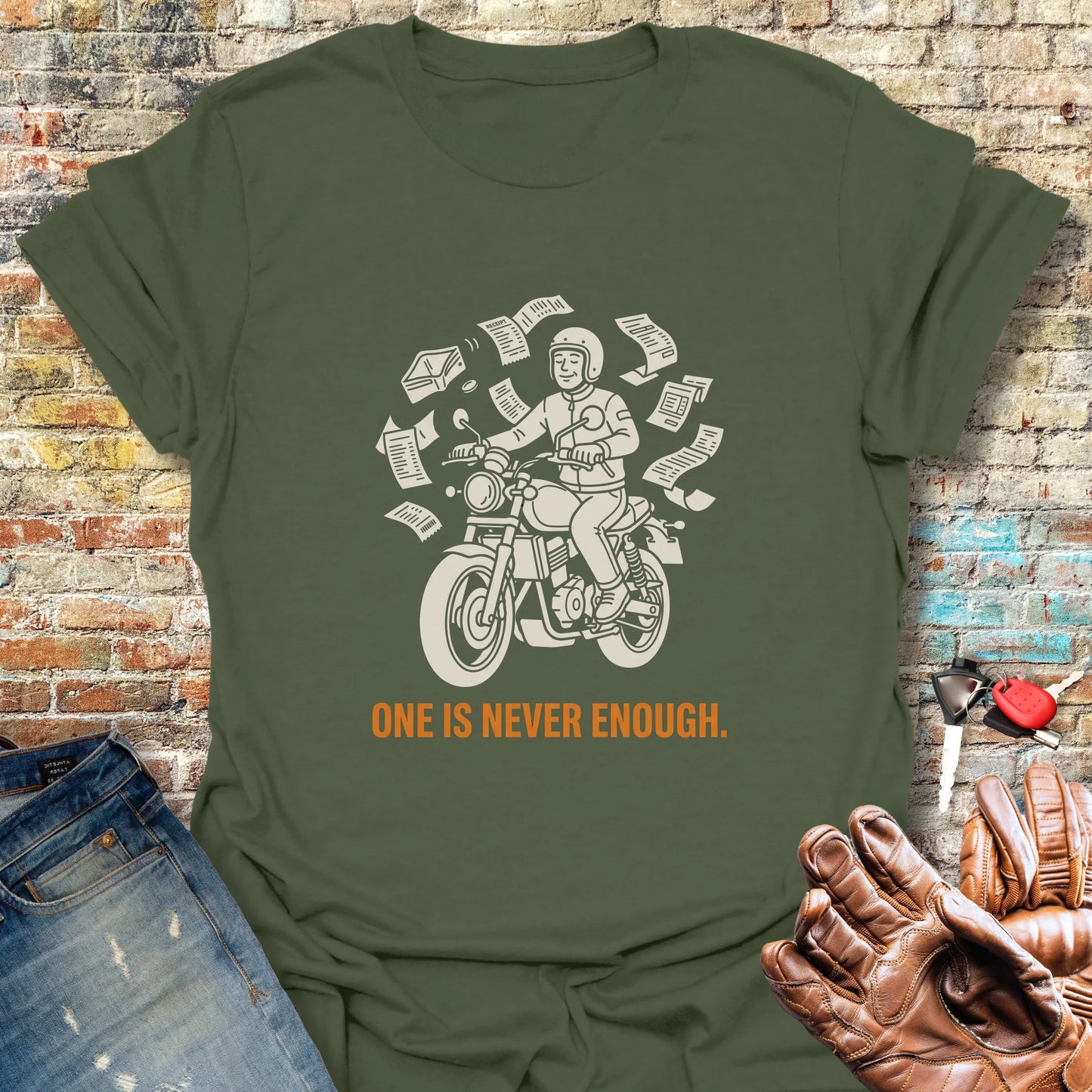 Bills T-Shirt - Military Green