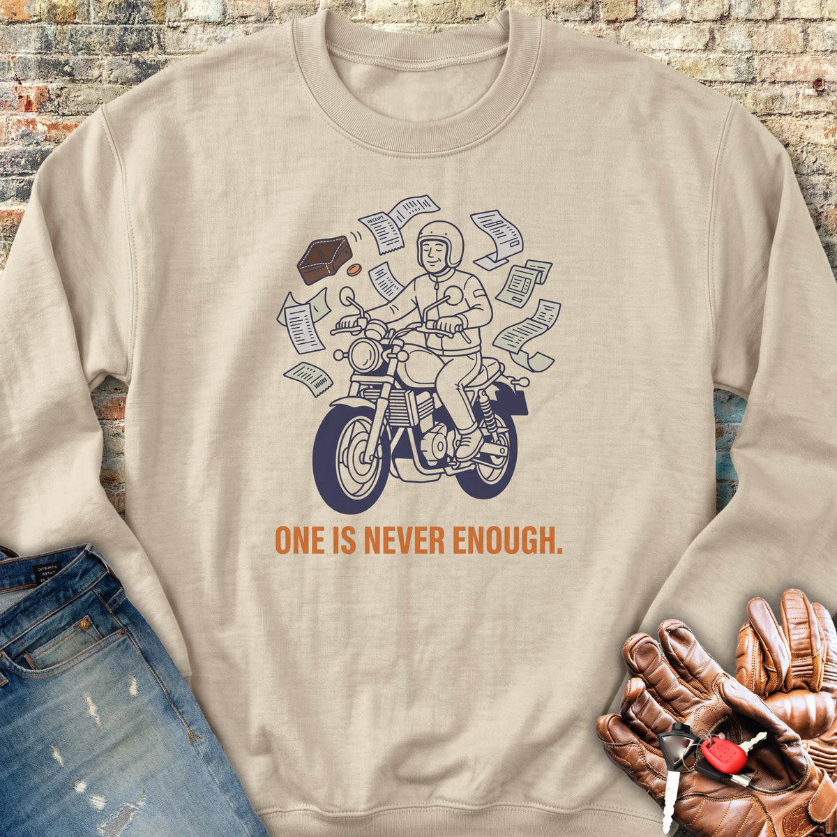 Bills Sweatshirt - Sand