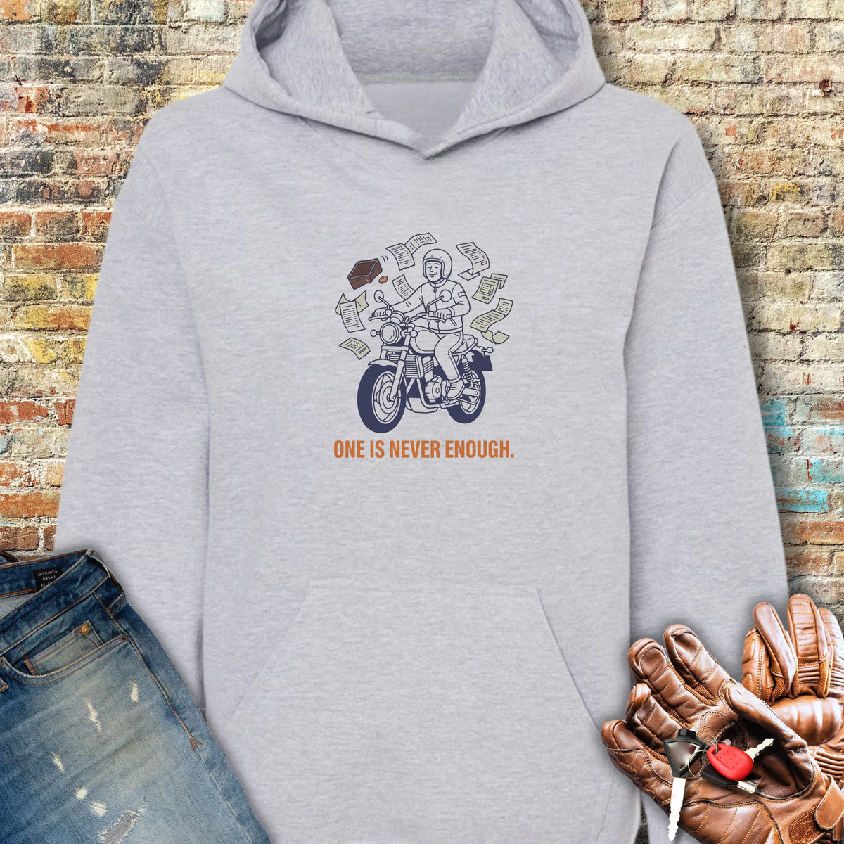 Bills Hoodie - Sport Grey
