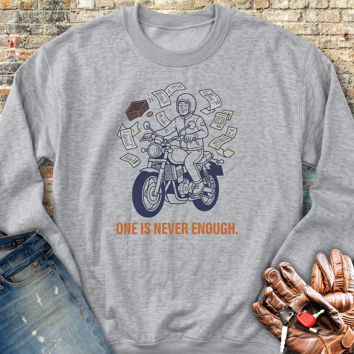 Bills Sweatshirt - Sport Grey