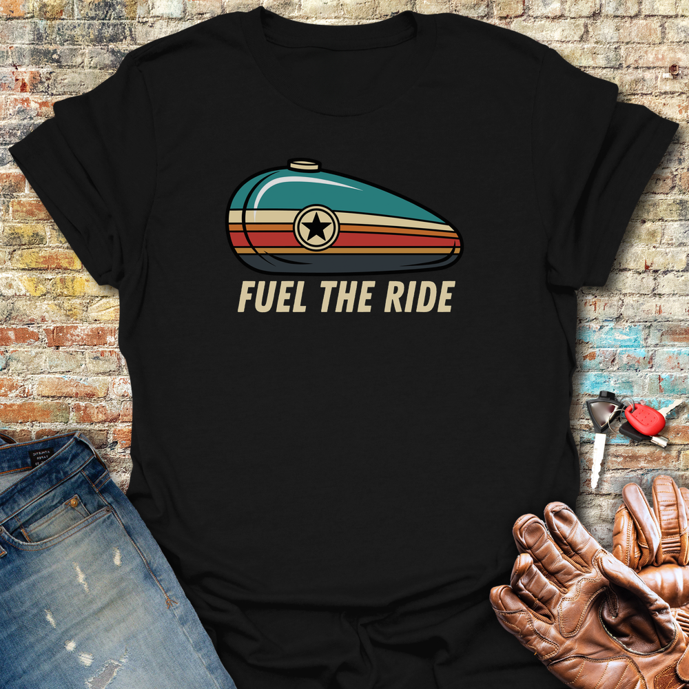 Fuel The Ride T-Shirt - Black