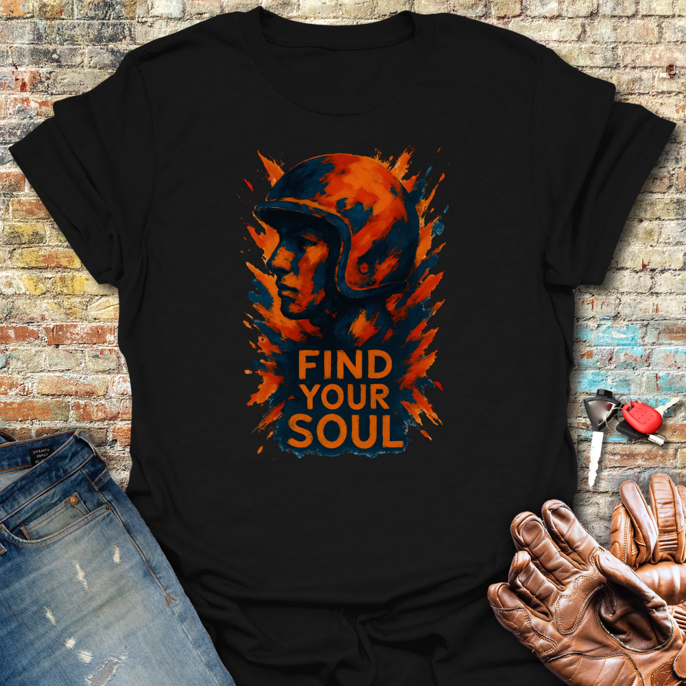 Find Your Soul T-Shirt - Black