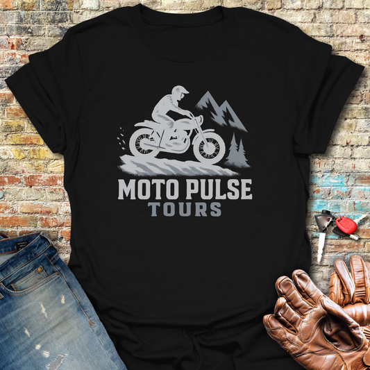 Moto Pulse T-Shirt - Black