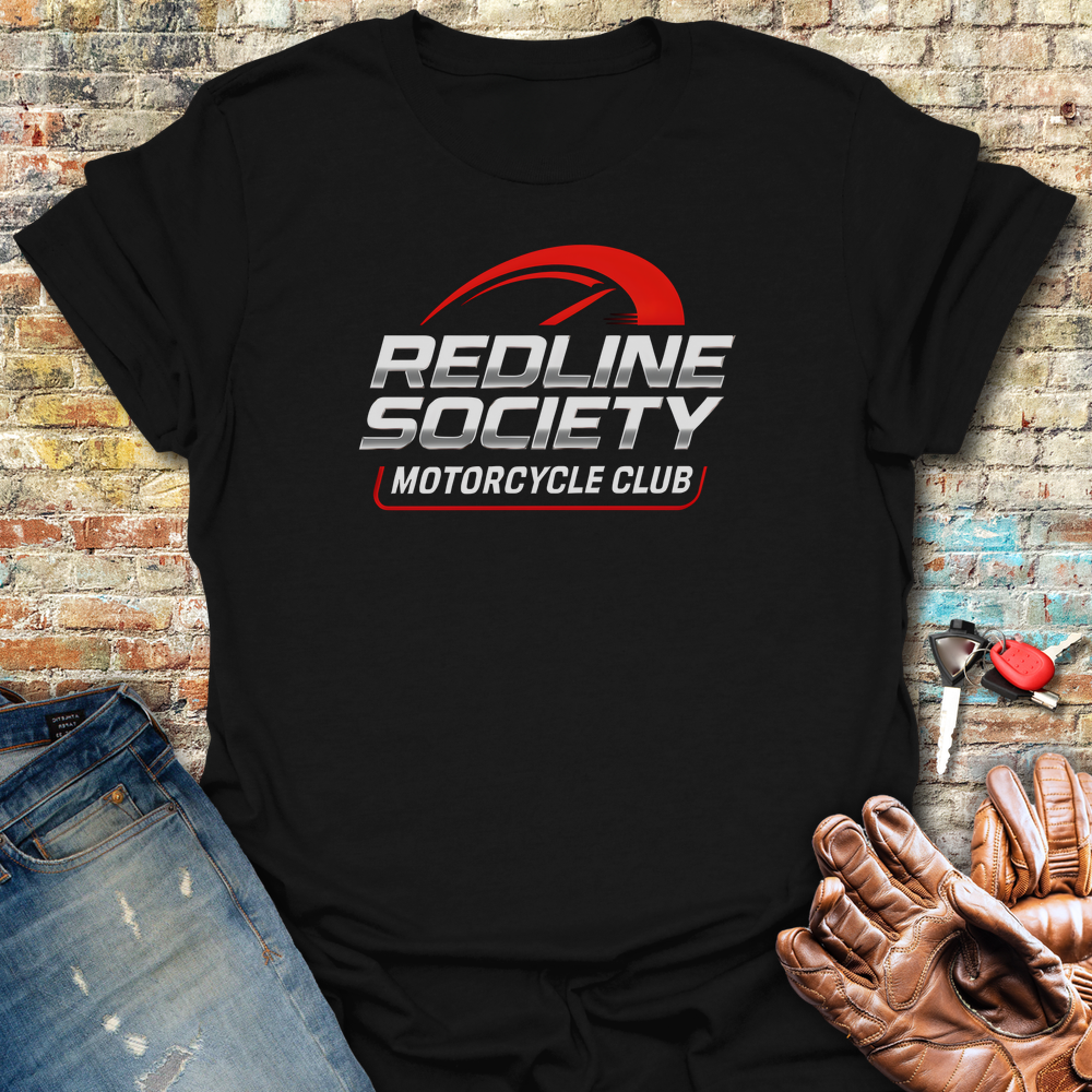 Redline Society T-Shirt - Black