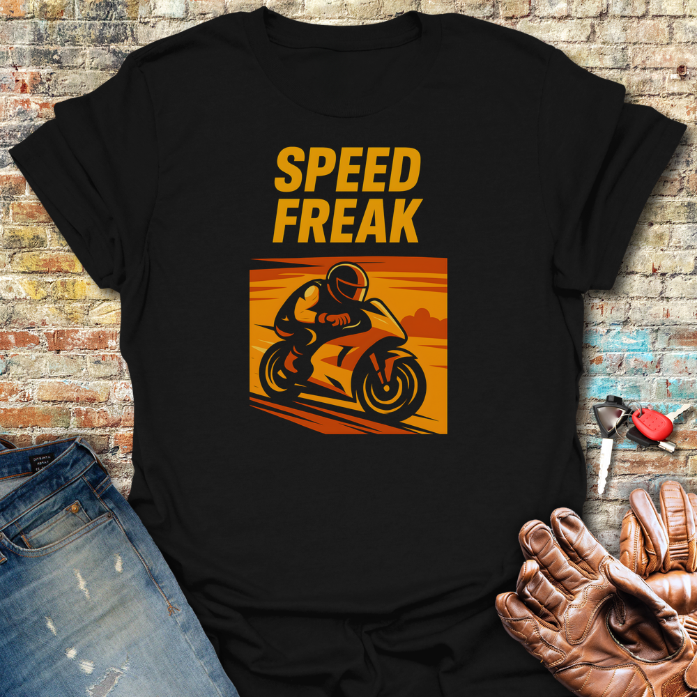 Speed Freak T-Shirt - Black