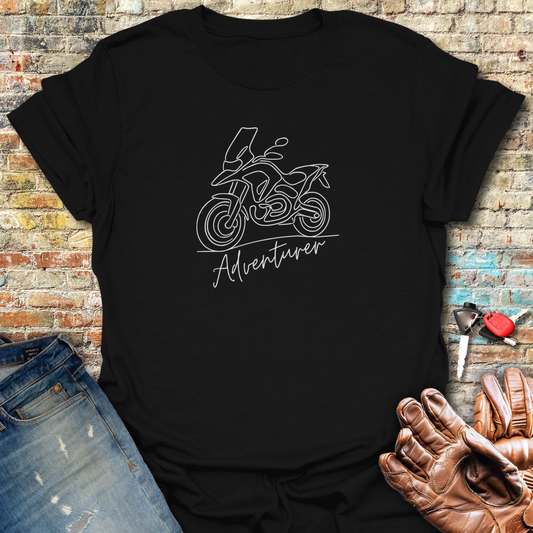 Adventurer Line T-Shirt - Black