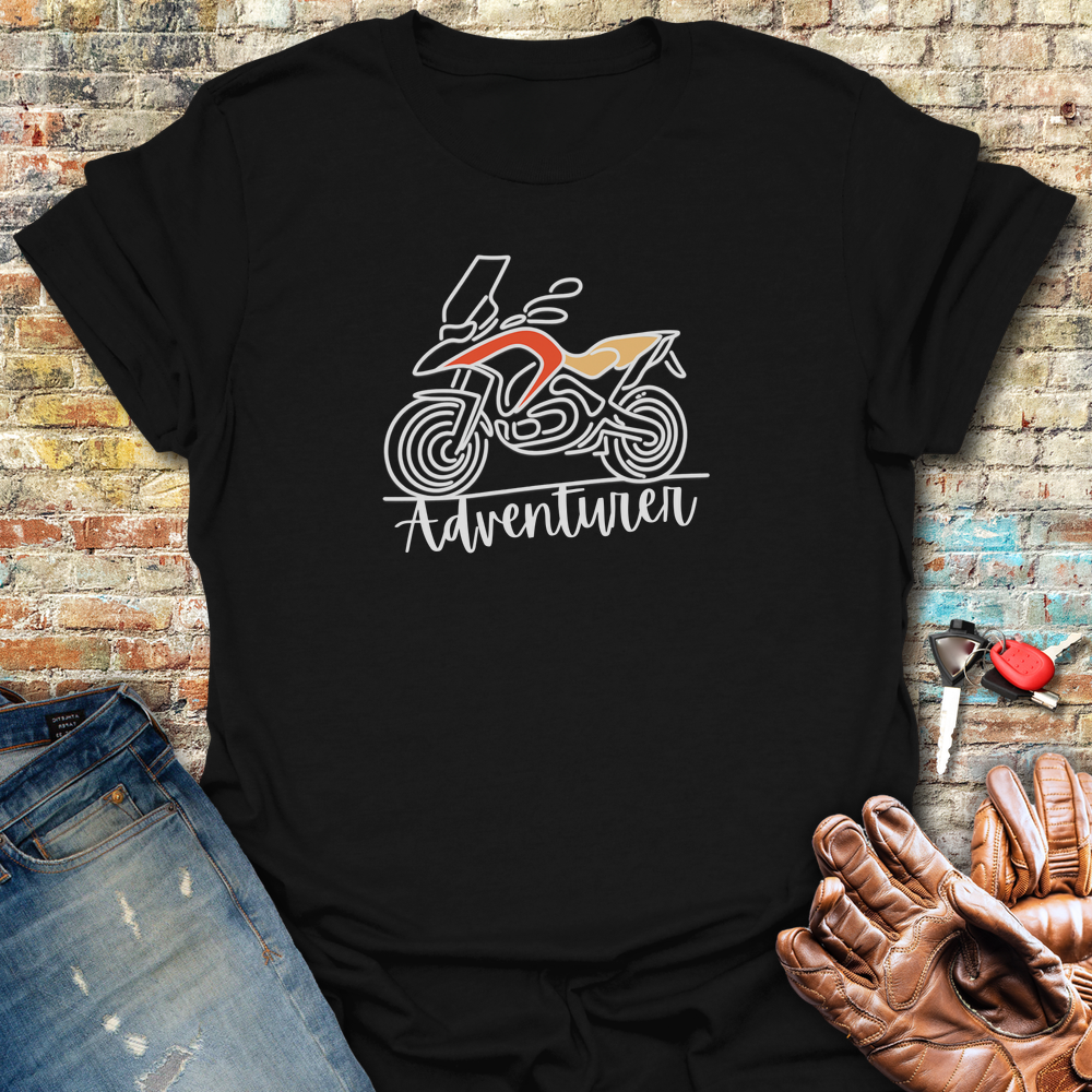 Adventurer Colour T-Shirt - Black