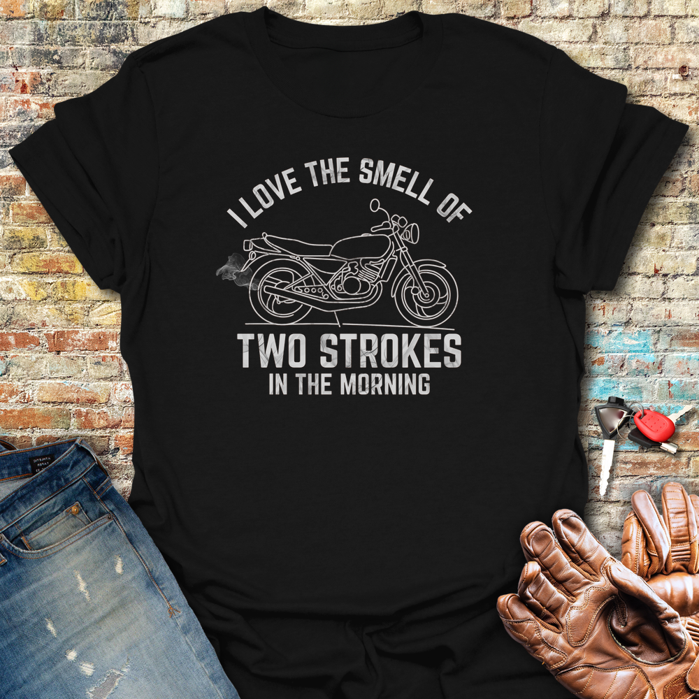 Two Strokes T-Shirt - Black