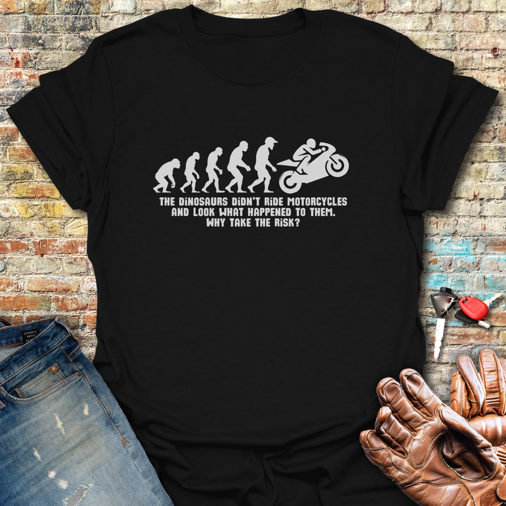 Sports Dinosaurs T-Shirt - Black