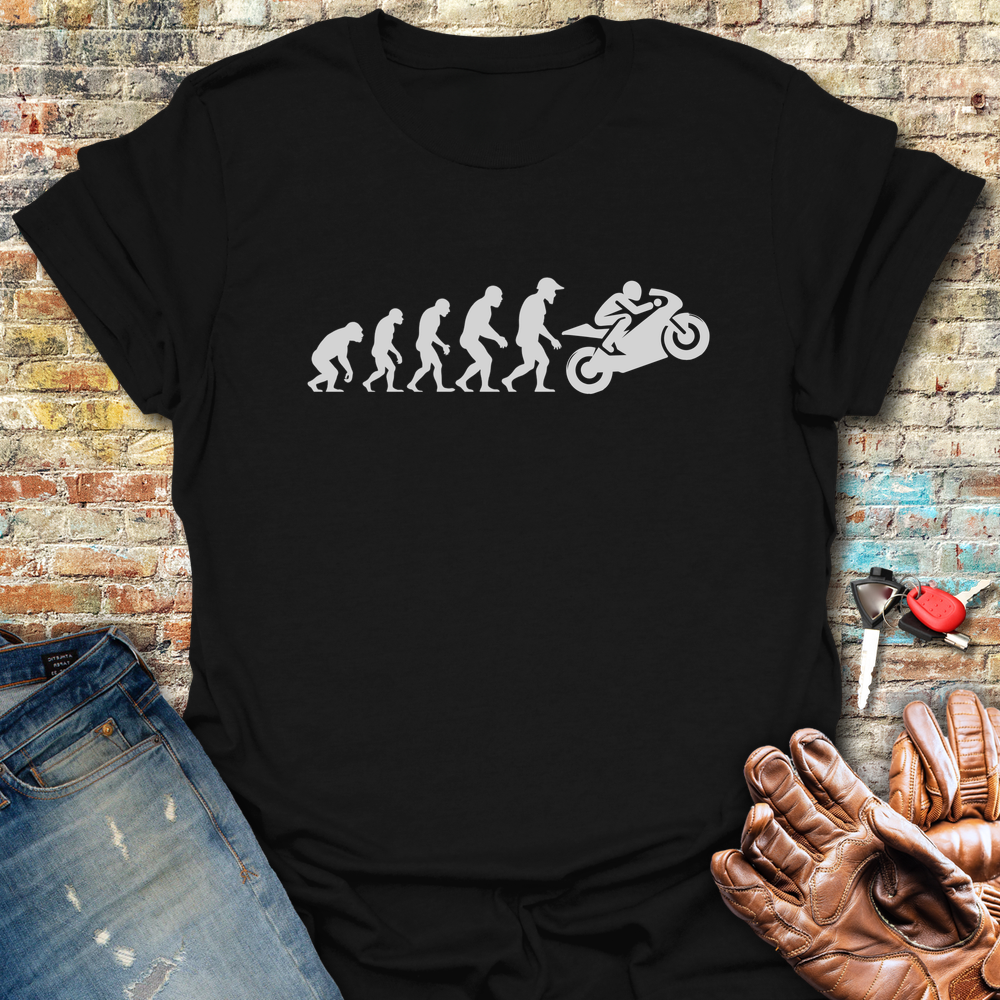 Racer Evolution T-Shirt - Black