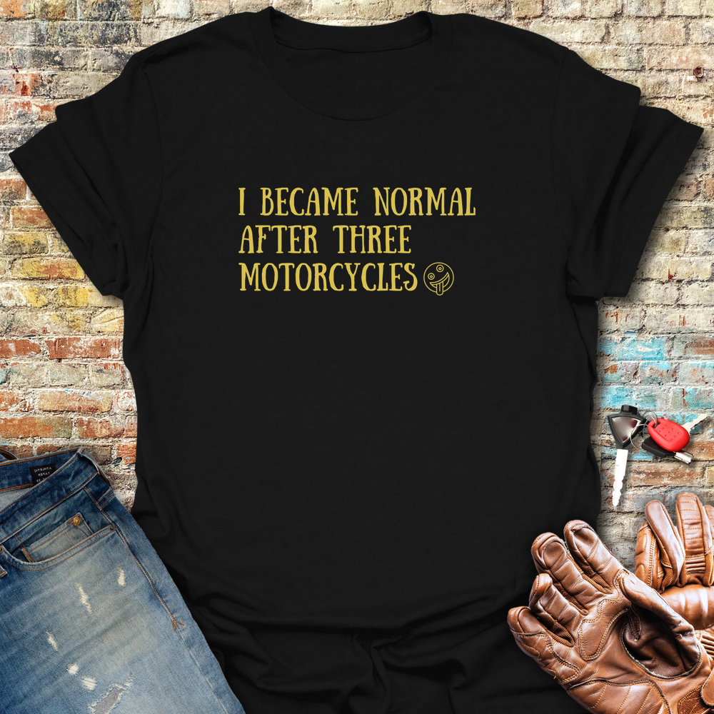 Becoming Normal T-Shirt - Black