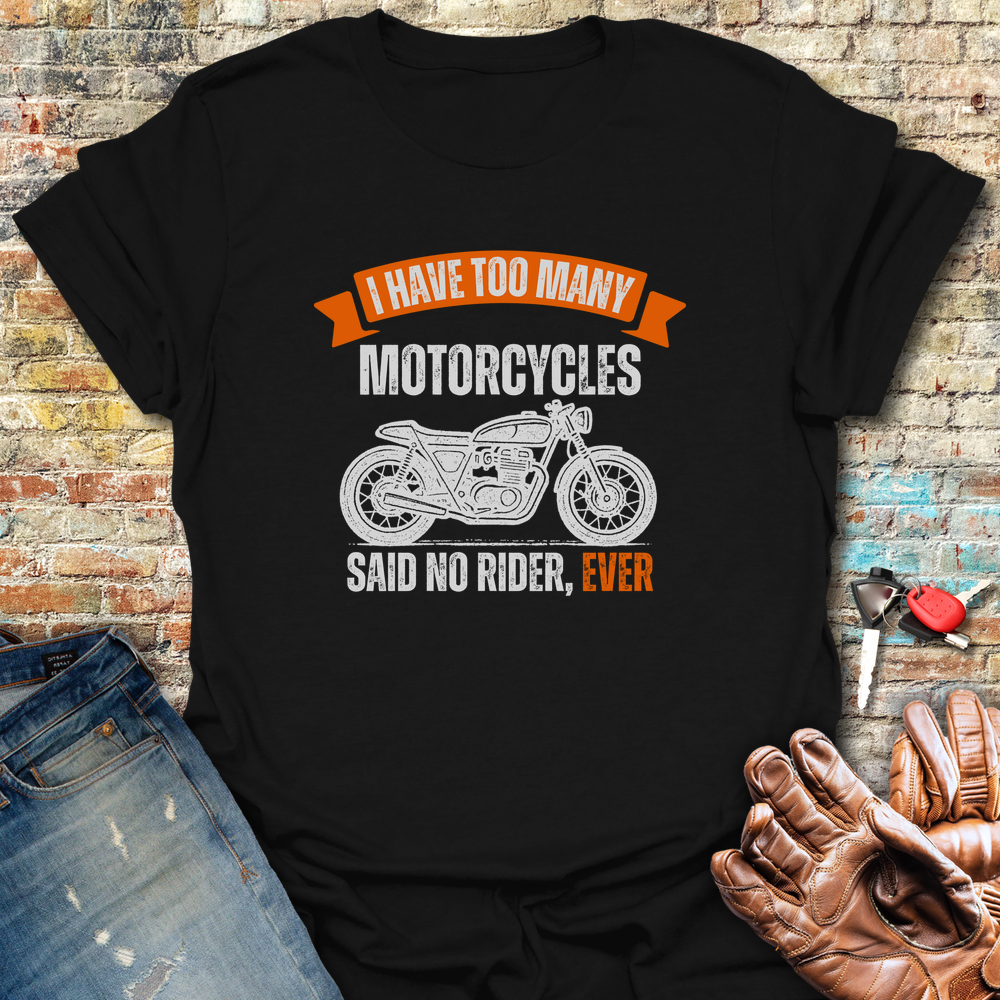 Too Many T-Shirt - Black