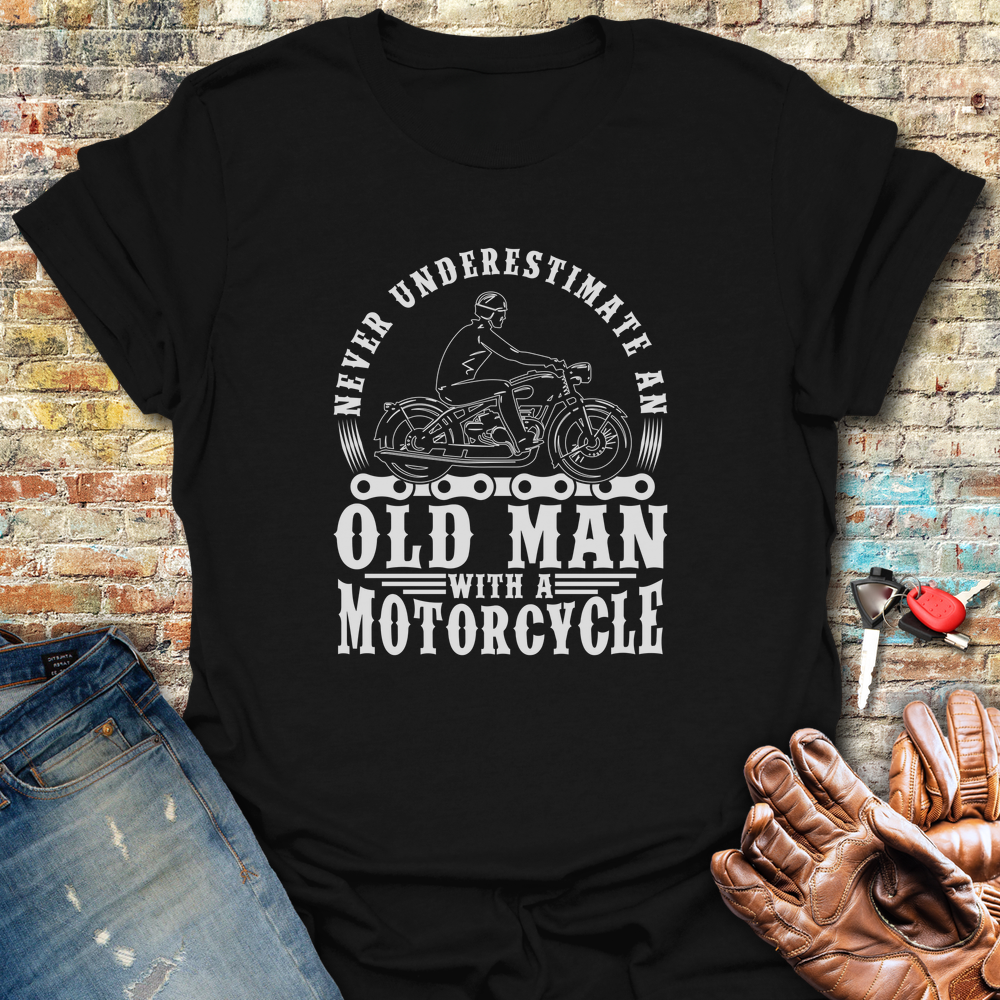 Old Man T-Shirt - Black