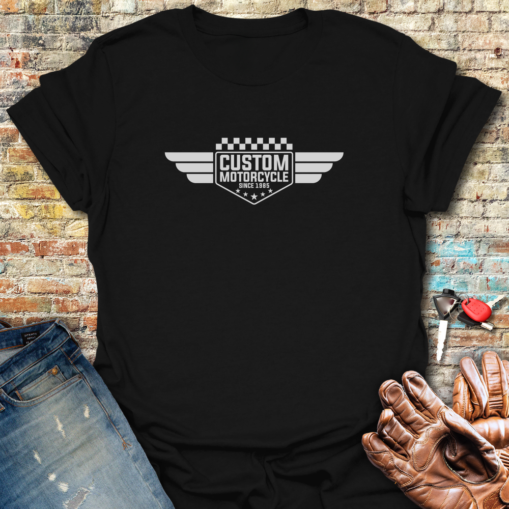 Custom 1985 T-Shirt - Black
