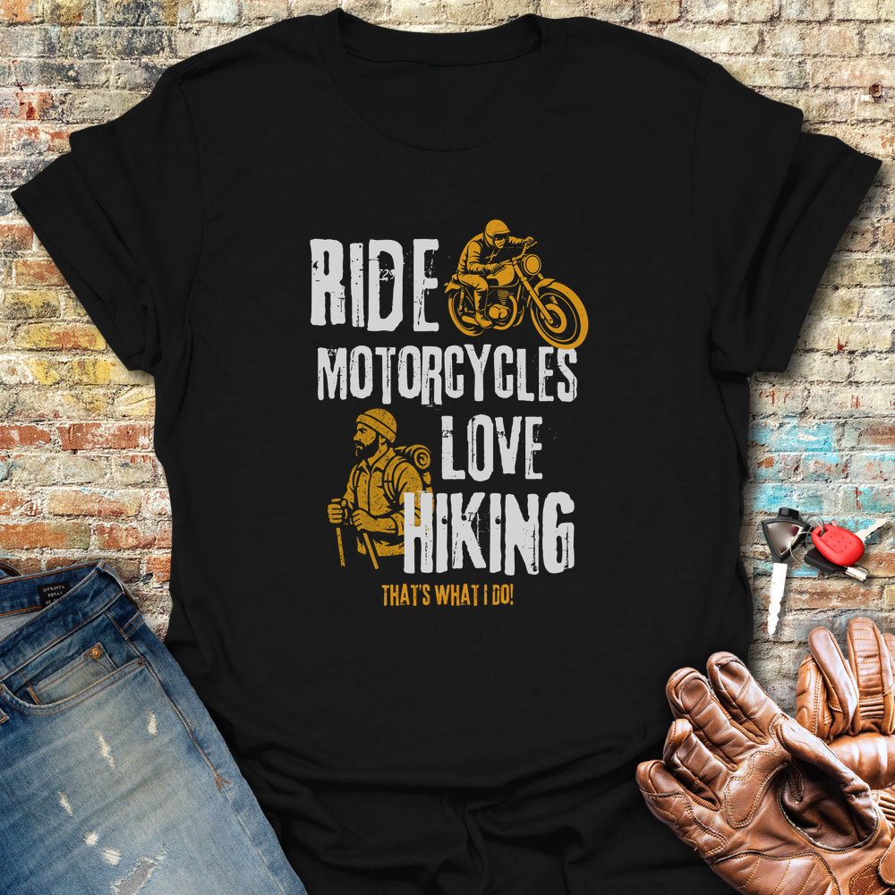 Love Hiking T-Shirt - Black