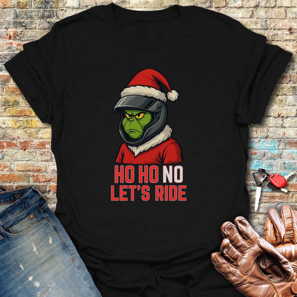 Ho Ho No T-Shirt - Black