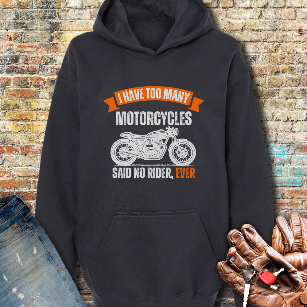 Too Many Hoodie - Black