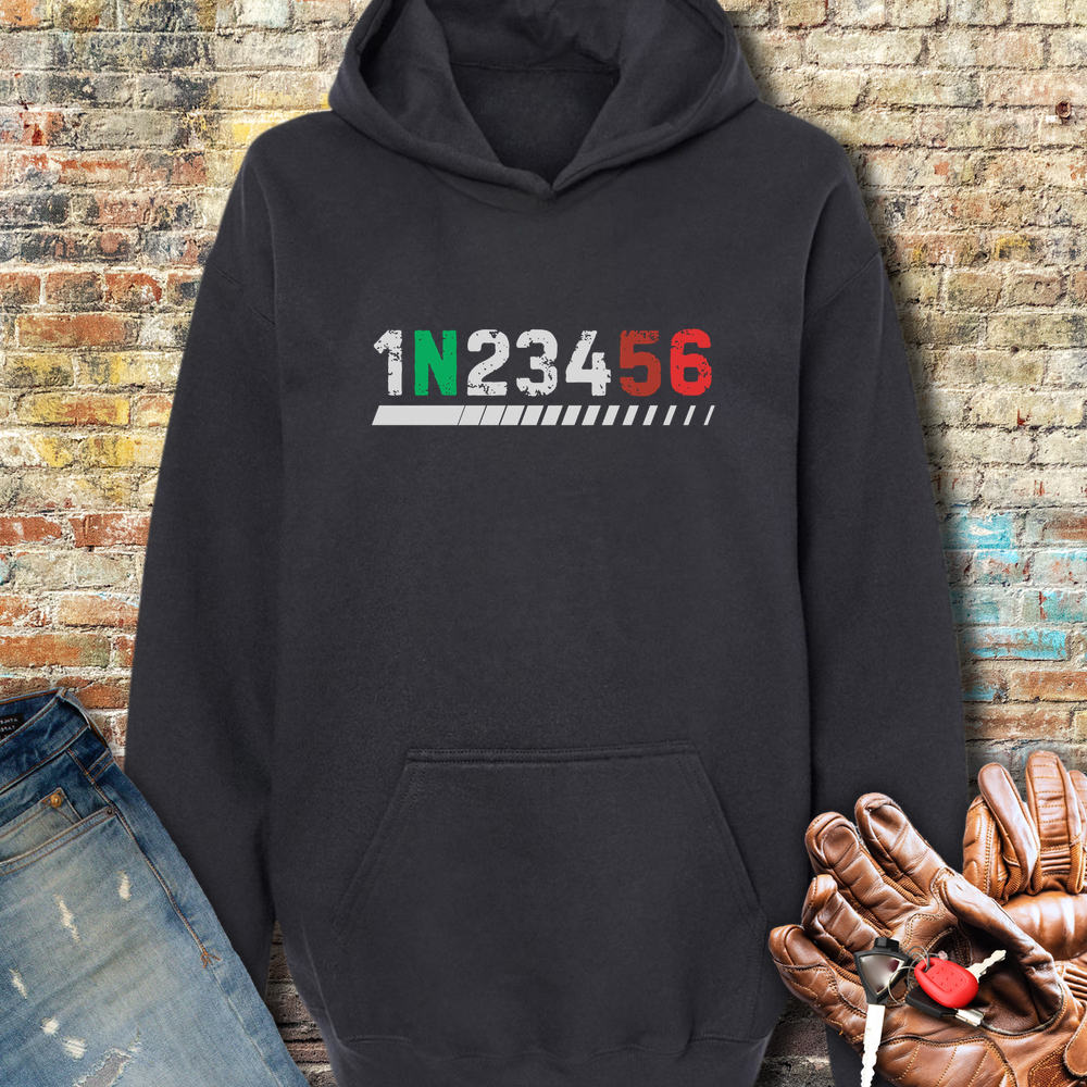 1n23456 Hoodie - Black
