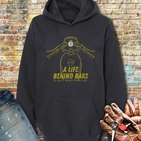 Life Behind Bars Hoodie - Black
