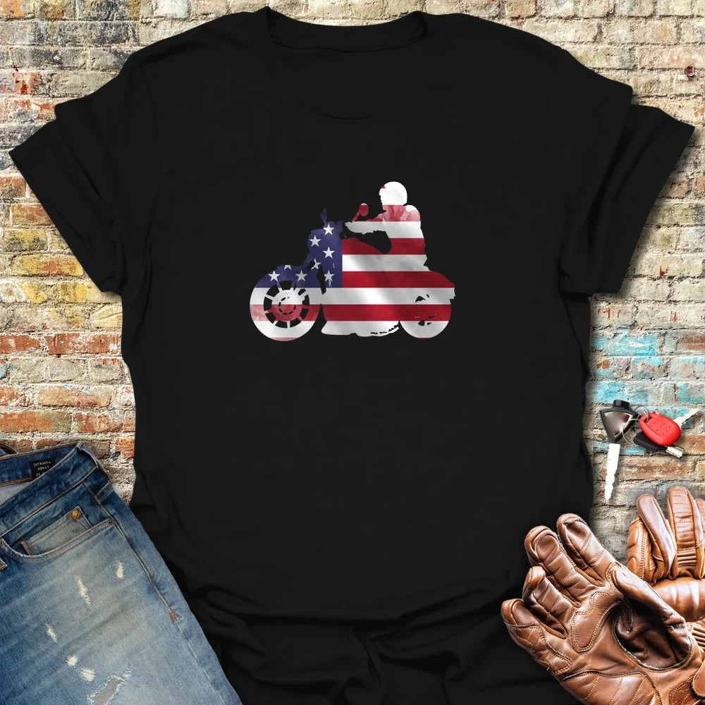 Old Glory T-Shirt - Black
